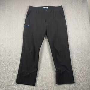 Sunrise Identity Mens Pants Large Black Utility Workwear Cargo Employee